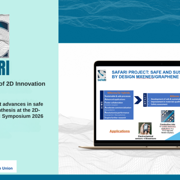 safari showcased its latest advances in safe and sustainable mxene synthesis at the 2d printable & hypersonic symposium 2026 in dublin.