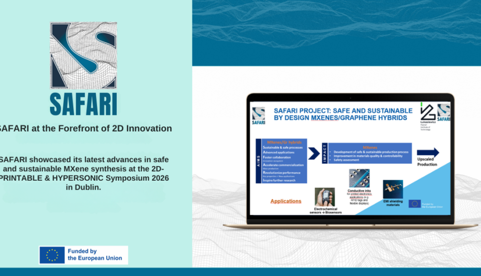safari showcased its latest advances in safe and sustainable mxene synthesis at the 2d printable & hypersonic symposium 2026 in dublin.